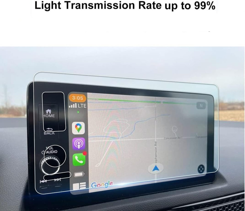 Screen Protector Compatible with 2022-2024 Civic,9H Hardness anti Scratch,Tempered Glass Screen Protector (9Inch)