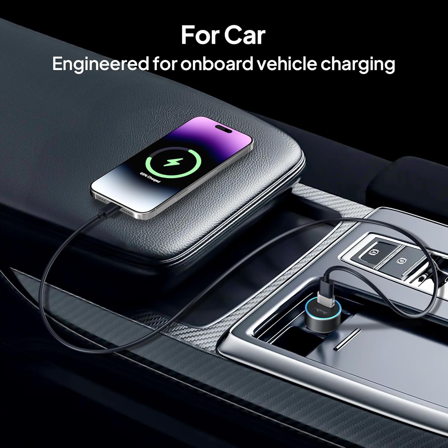for Iphone 16 16E 15 Pro Max Car Charger Adapter 3Pack,Usb Male to USB Type C Female Cable Converter for Apple 14 Plus,Iwatch 10,Airpods 4,Ipad 11 Mini 7 Air 6,Samsung Galaxy S25 S24 A55,17