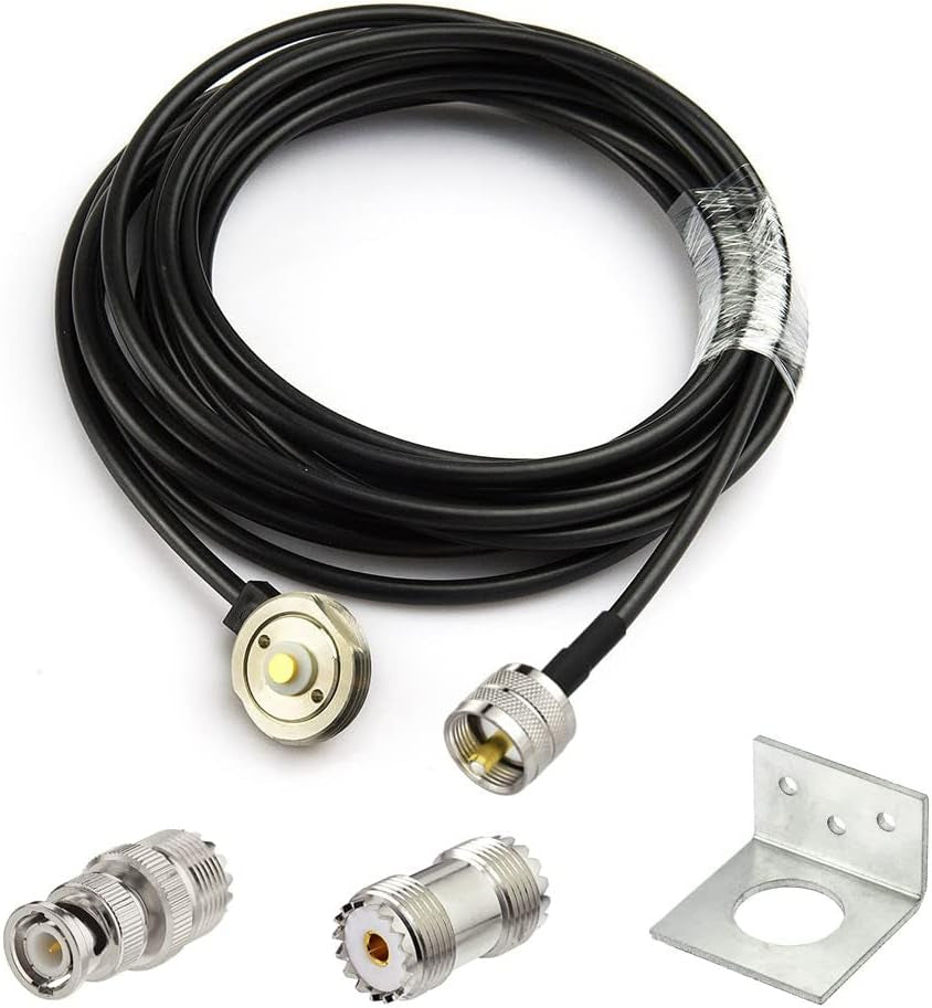SDI Cable 6Ft, 3G/6G HD-SDI Cable 75 Ohm BNC Male to BNC Male Cable for Cameras BMCC Video Equipment Supports HD-SDI 3G-SDI 6G-SDI SDI Video Cable