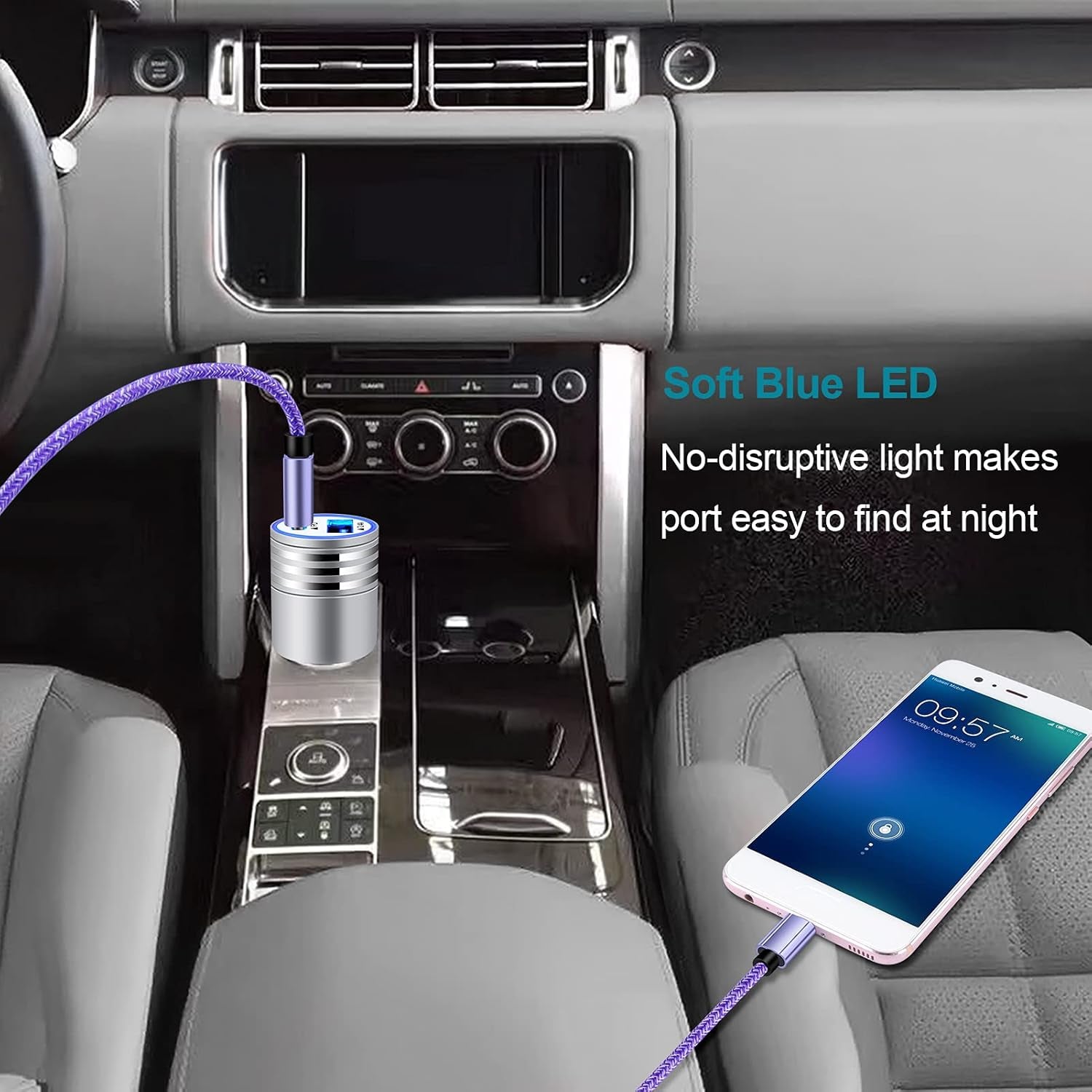 USB C Car Charger Fast Charging C Cord for Samsung Galaxy A16 5G S24 S23 A15 A14 A25 S22 S21 Ultra/S21+/S20 Fe/Note 20 S10E S9 A71 A72 A52 A32,Iphone 16 Pro Max 15 Plus,30W Phone Automobile Adapter